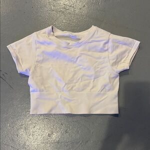 Aerie White Short Sleeve Tee